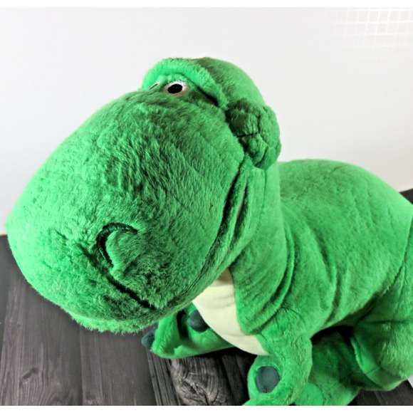 Rex T-Rex Dinosaur Toy Story Disney Store Plush Pixar Green Stuffed Animal - Picture 5 of 16